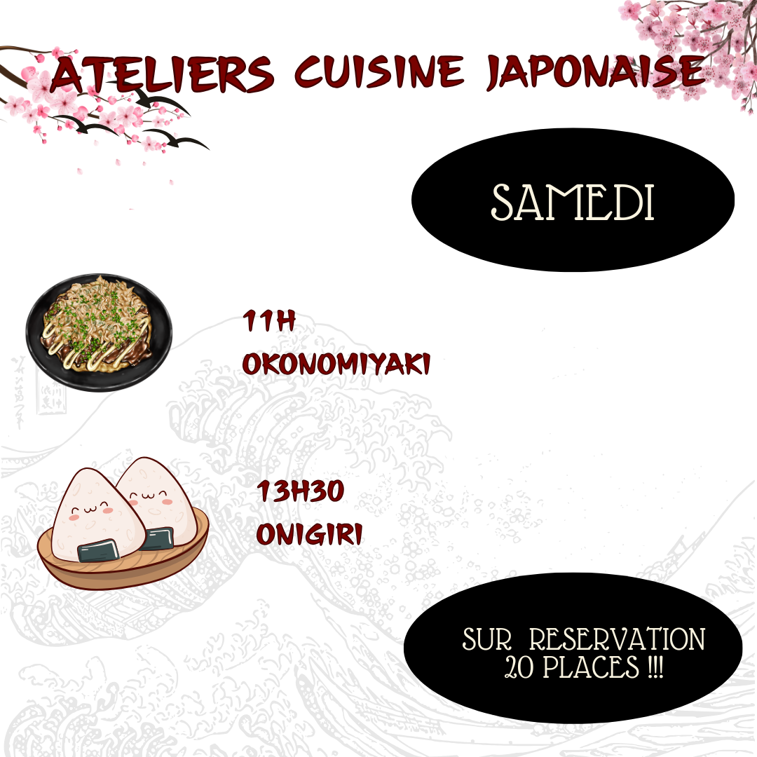  Atelier de Cuisine Japonaise Gratuit
